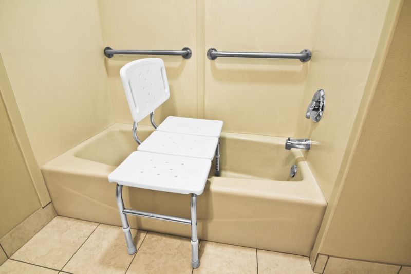 Accessible Tub with Handrails